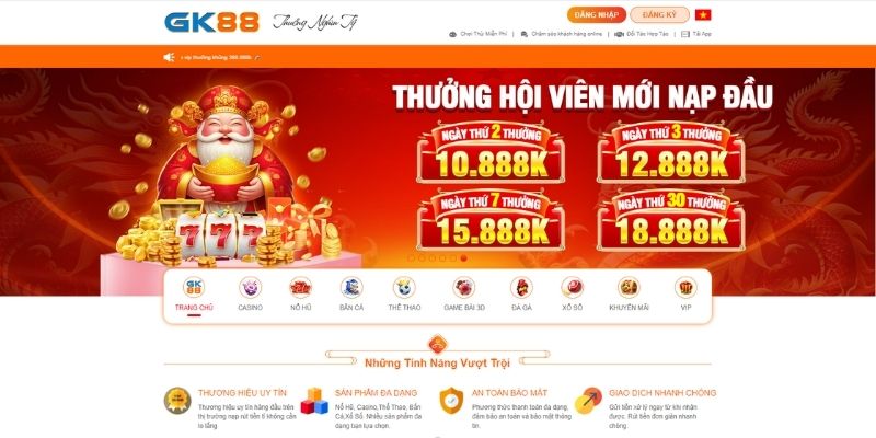 Update link vào GK88 chính chủ, mới nhất